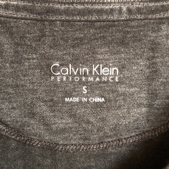 NEW Calvin Klein Performance Relaxed Icy Wash Swing T-Shirt - Black - Small - Picture 3 of 5